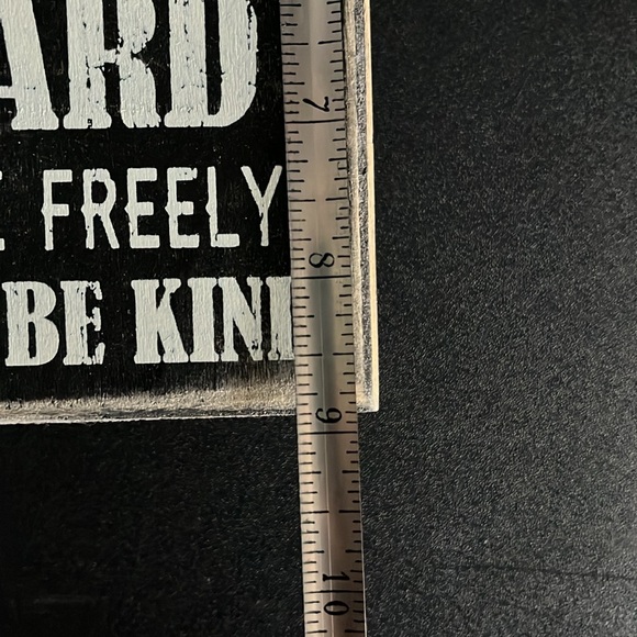 Primitives by Kathy Think deeply box sign - Picture 3 of 3